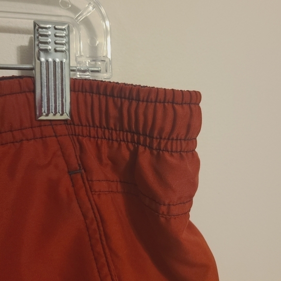 Speedo | Men's Red Athleisure Sporty Swim Trunks With Pockets (Size Small) - Picture 9 of 14